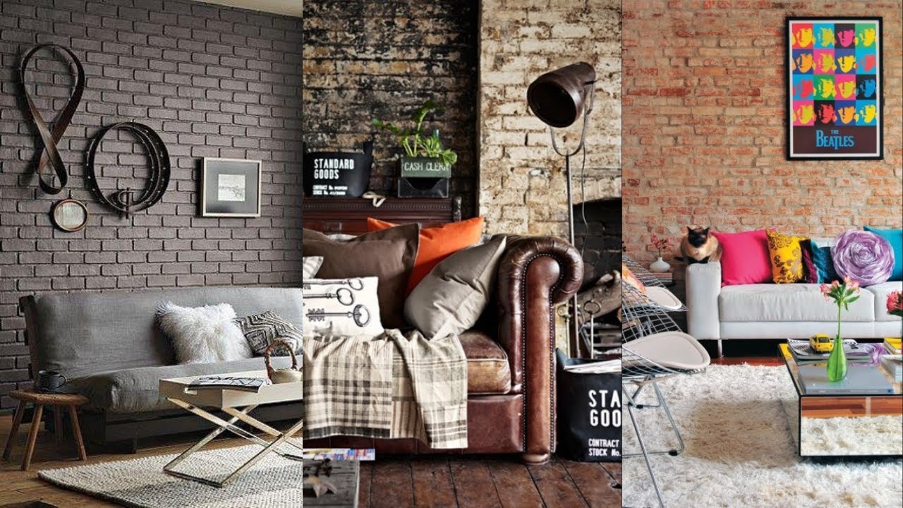 Brick Wall Living Room Ideas