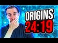 THEY BEAT ORIGINS IN 24 MINUTES....