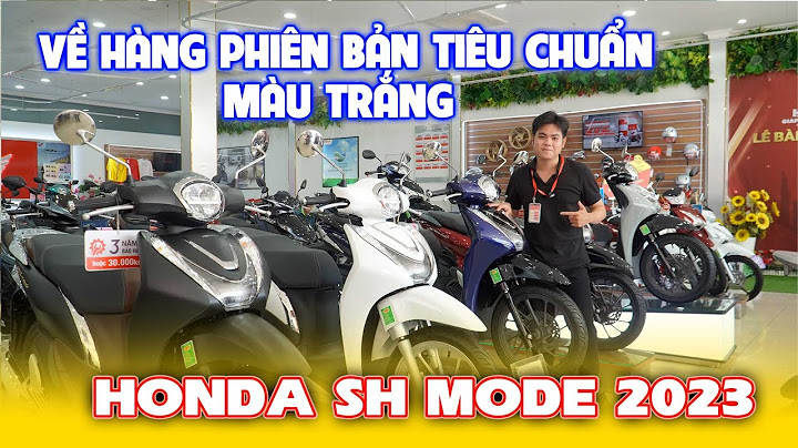 Xe sh mode màu trắng giá bao nhiêu