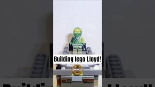 Building LEGO Ninjago Legacy Lloyd Minifigure!