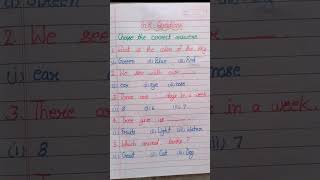 english G.k Questions #choose the correct answer