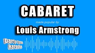Louis Armstrong - Cabaret (Karaoke Version)