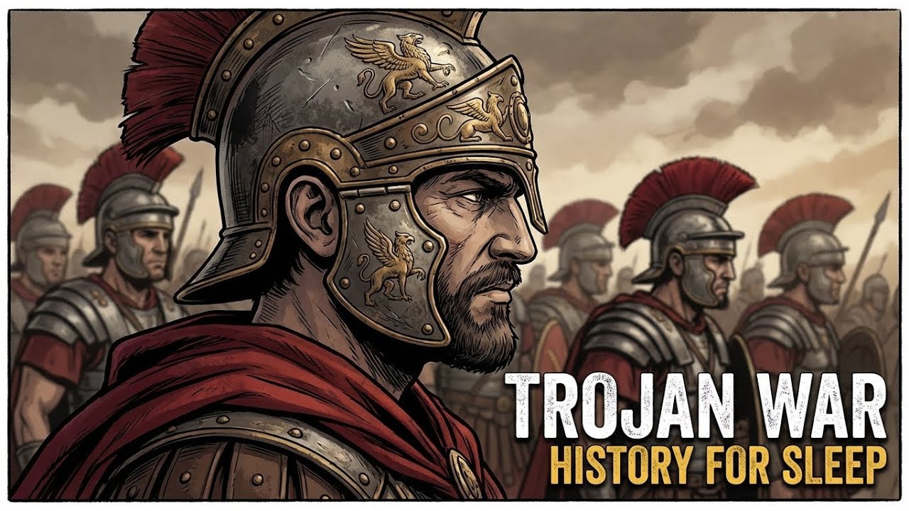 The ENTIRE Story of The Trojan War | Boring History For Sleep