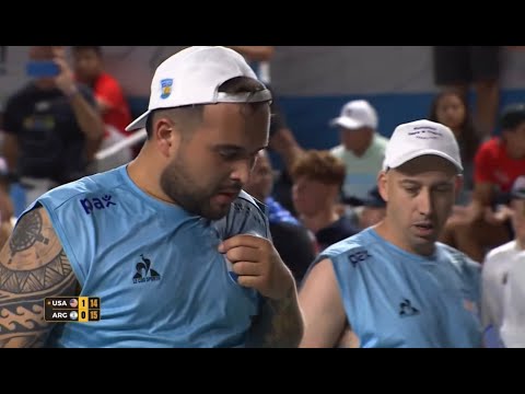 Mundial de Pickleball EEUU 2025 - Argentina vs. EEUU - Punto 2 - Doble Masculino - 31/10/2025