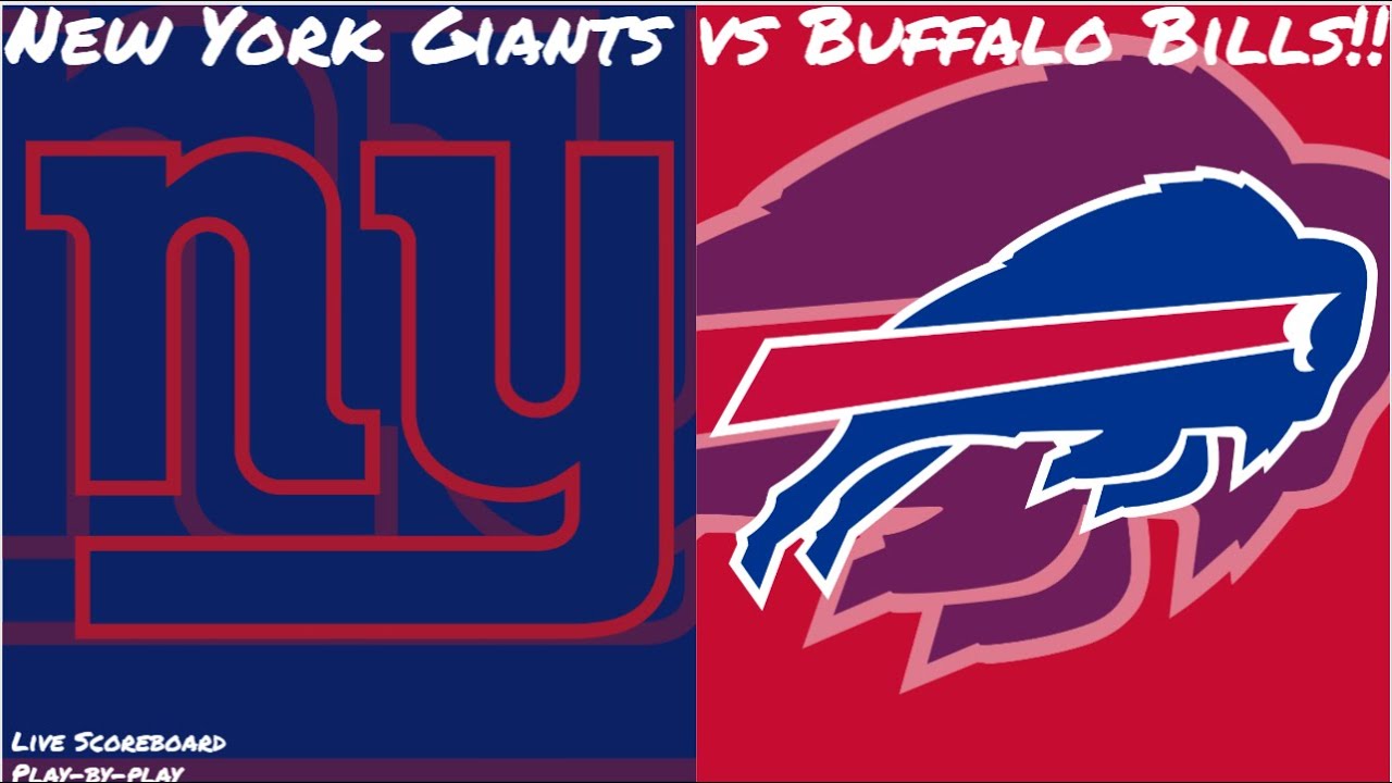 New York Giants vs Buffalo Bills Live Stream And Hanging Out YouTube