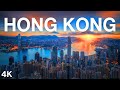 Hong Kong 4K Ultra HD Drone Video Flying Over Hong Kong Hong Kong 4K Ultra HD Drone Video Flying Over Hong Kong