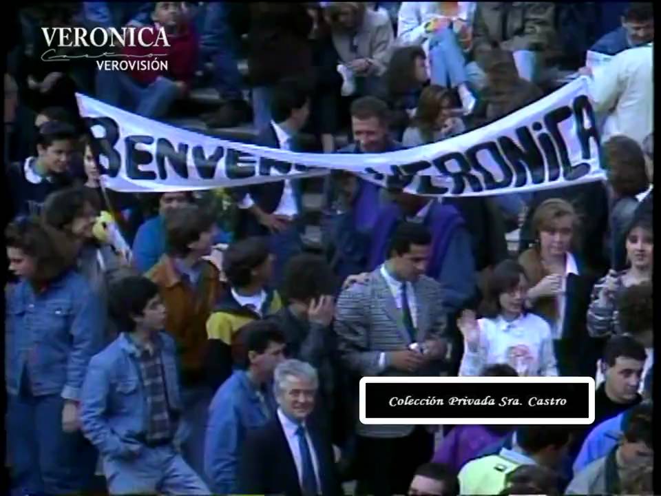 Verónica Castro en Italia parte 1