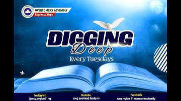TUESDAY DIGGING DEEP ||  29-10-2024