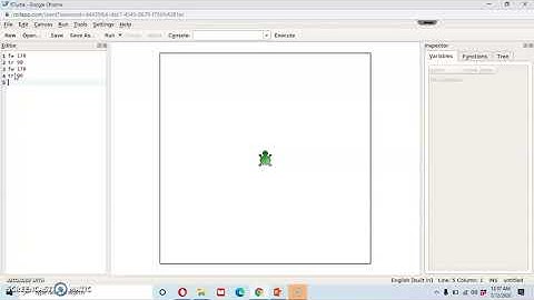 Making Square in Kturtle