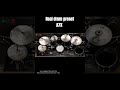Test Real Drum Preset Kit Avenged Sevenfold #shorts #avengedsevenfold
