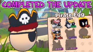 I COMPLETED THE NEW PIRATE UPDATE IN TREASURE HUNT ISLANDS ROBLOX screenshot 4