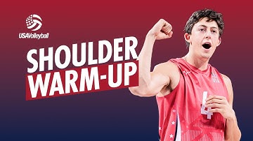 Volleyball Shoulder RANGE OF MOTION Warm-Up with Bands