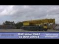 1996 liebherr ltm 11602 mobile crane for sale  bigge crane and rigging
