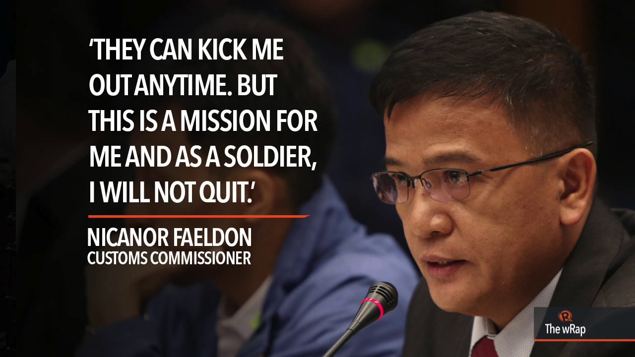 Faeldon to 'corrupt' politicians: Shame on you