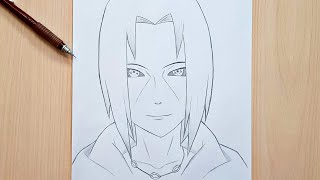 Drawing to Itachi Uchiha, The martyr — Steemit