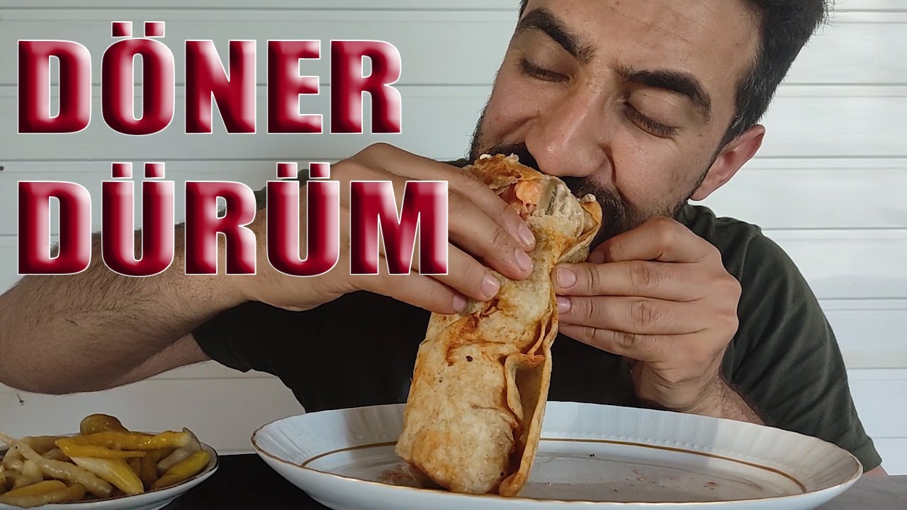 İZLEMEYENLER İÇİN/ DÖNER DÜRÜM ASMR 🥙 TÜRKÇE ASMR YEMEK