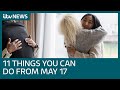 Roadmap out of lockdown: 11 things you can do from May 17 in England | ITV News