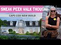 House Tour: Cape Cod Style Home | SNEAK PEEK! Construction Update