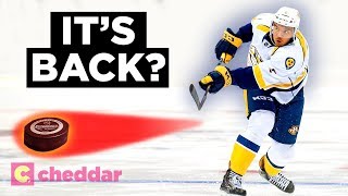 The nhl debuted new puck and player tracking technology at this year's
all star game. cheddar explains why they're bringing back augmented
reality tech after...