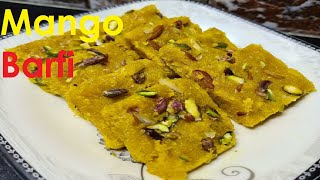 Mango Barfi | Mango Delight | Cooking MAFYA