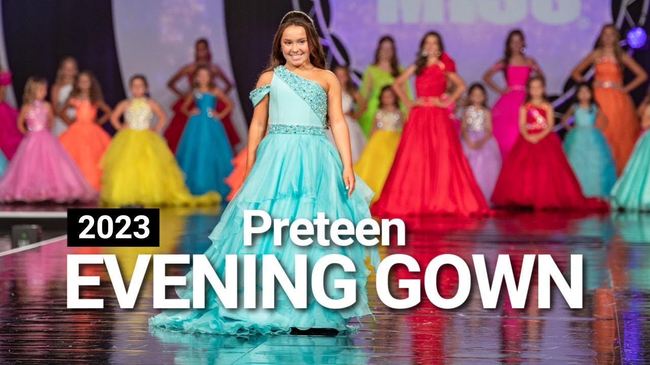 2023 Preteen Evening Gown
