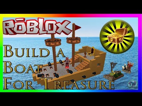 Roblox Build A Boat For Treasure We Got Massive Boats Youtube - roblox build a boat for treasure boats