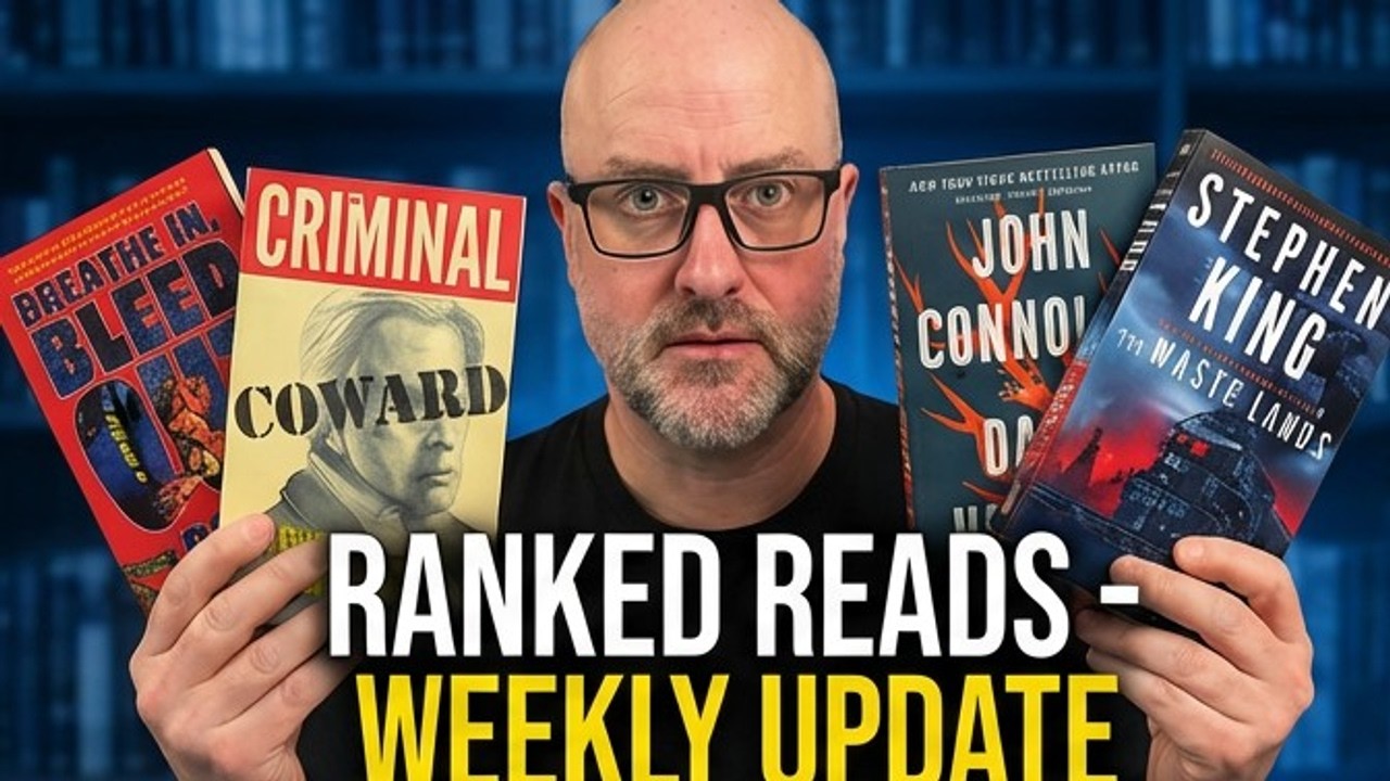 4 Dark Reads I Couldn't Put Down | Stephen King, Slashers & New Crime Favorite [Weekly Update]