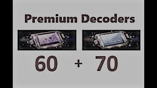 {CSNZ} Top 50 UNLIMITED PREMIUM DECODER OPENING(60+70 DECODERS)