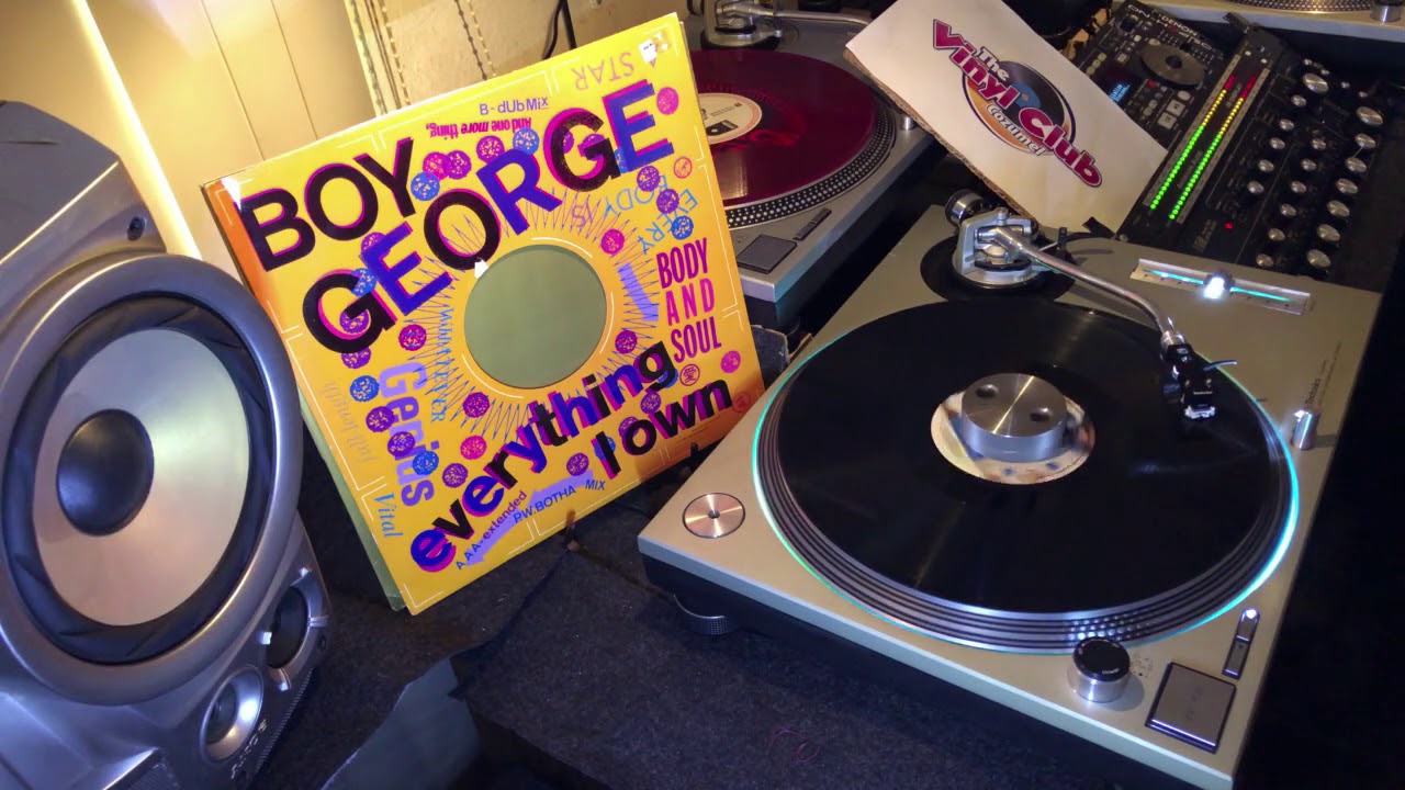 Boy George ‎– Everything I Own (Extended P.W. Botha Mix)  COLECCION DE VINILOS, VINYL COLLECTION
