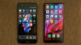 Xiaomi Mi Mix 2 vs OnePlus 5 Speed Test Comparison