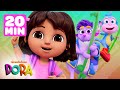 NEW Dora Full Episodes Marathon! 🐵 20 Minute Compilation | Dora &amp; Friends