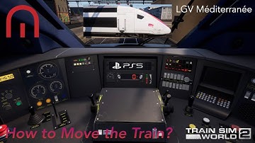 Train Sim World 2 - How to Power the TGV Duplex?? Closer look at the controls - LGV Méditerranée