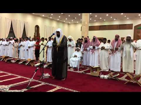صلاة العشاء والتراويح الشيخ عبدالولى الاركاني مسجد الزبن
