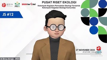 JammingSession12 "Pendekatan Integratif eDNA-GIS Dalam Manajemen Keanekaragaman Hayati"