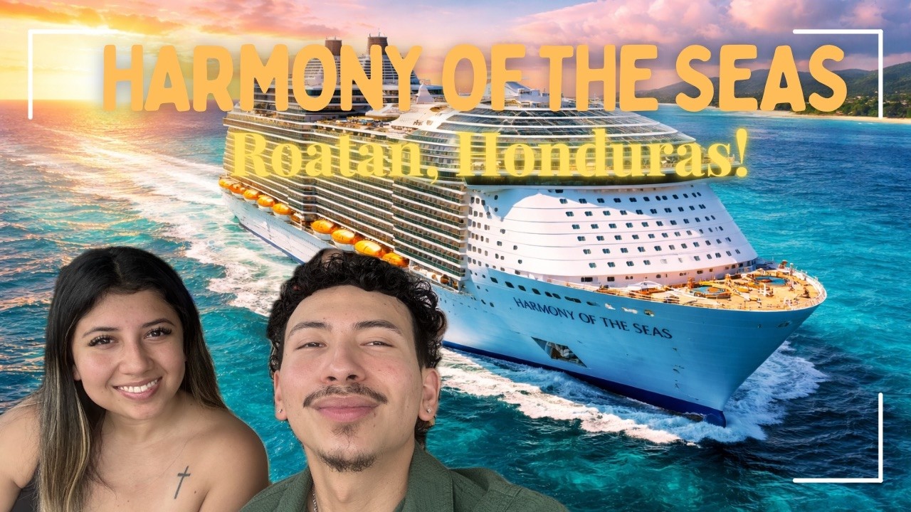 The PERFECT Sea Day + Arriving In Roatan Hoduras!🌴 | Harmony Of The Seas Cruise Vlog! 🛳