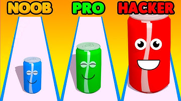 ha-ha NOOB vs PRO vs HACKER in Juice Run