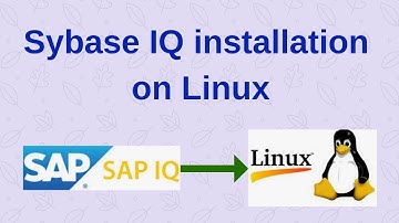 How to install Sybase IQ server on Linux