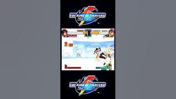 The Kof 2001 Yuri Vs Athena #multiplayer #kof #fightinggames
