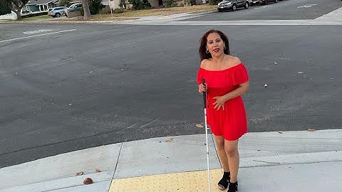 Tactile Sidewalk And Building Guides For The Blind And Low Vision! #AccessibleStreets