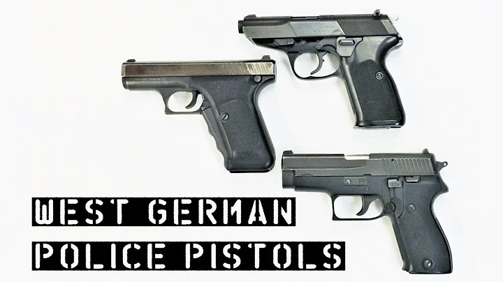 West German Police Pistols - Walther P5, SIG Sauer P6, Heckler & Koch P7