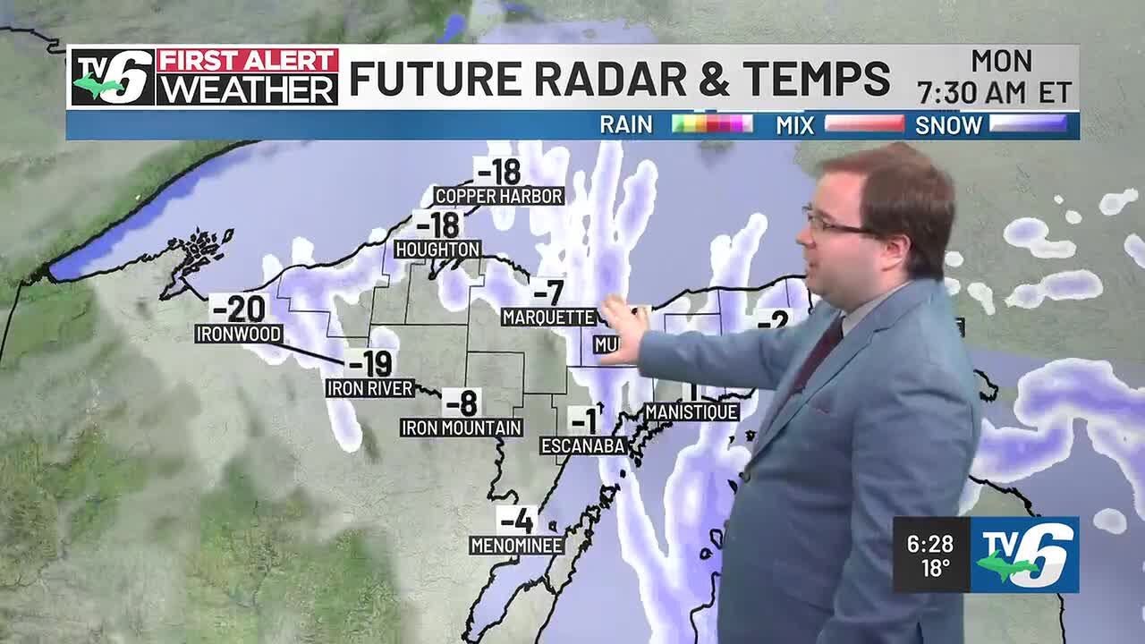 FIRST ALERT: Rounds of snow with bitter cold - YouTube