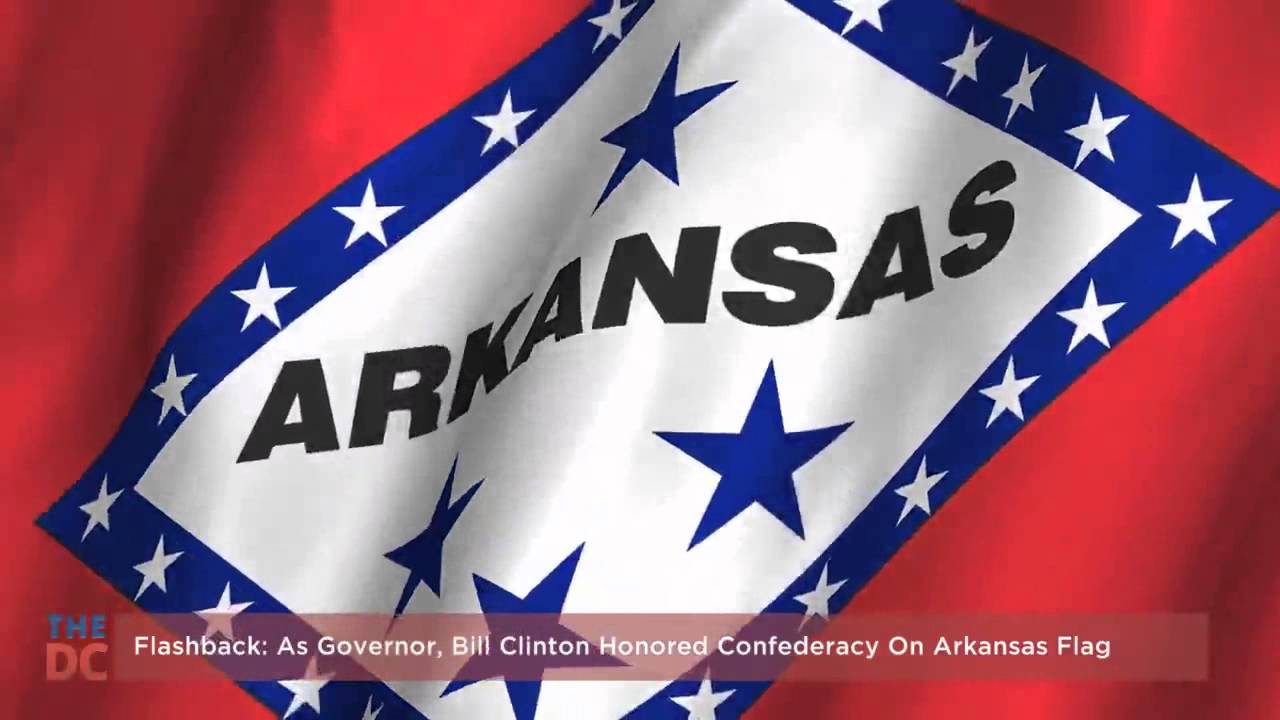 As Governor, Bill Clinton Honored Confederacy on Arkansas Flag YouTube
