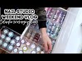 NAIL STUDIO WEEKEND VLOG - NAIL PRODUCT ORGANIZING #06