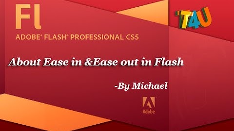 AbOUT Ease  Effect IN FLASH