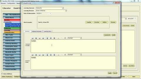 ClassMon - Recording Observations