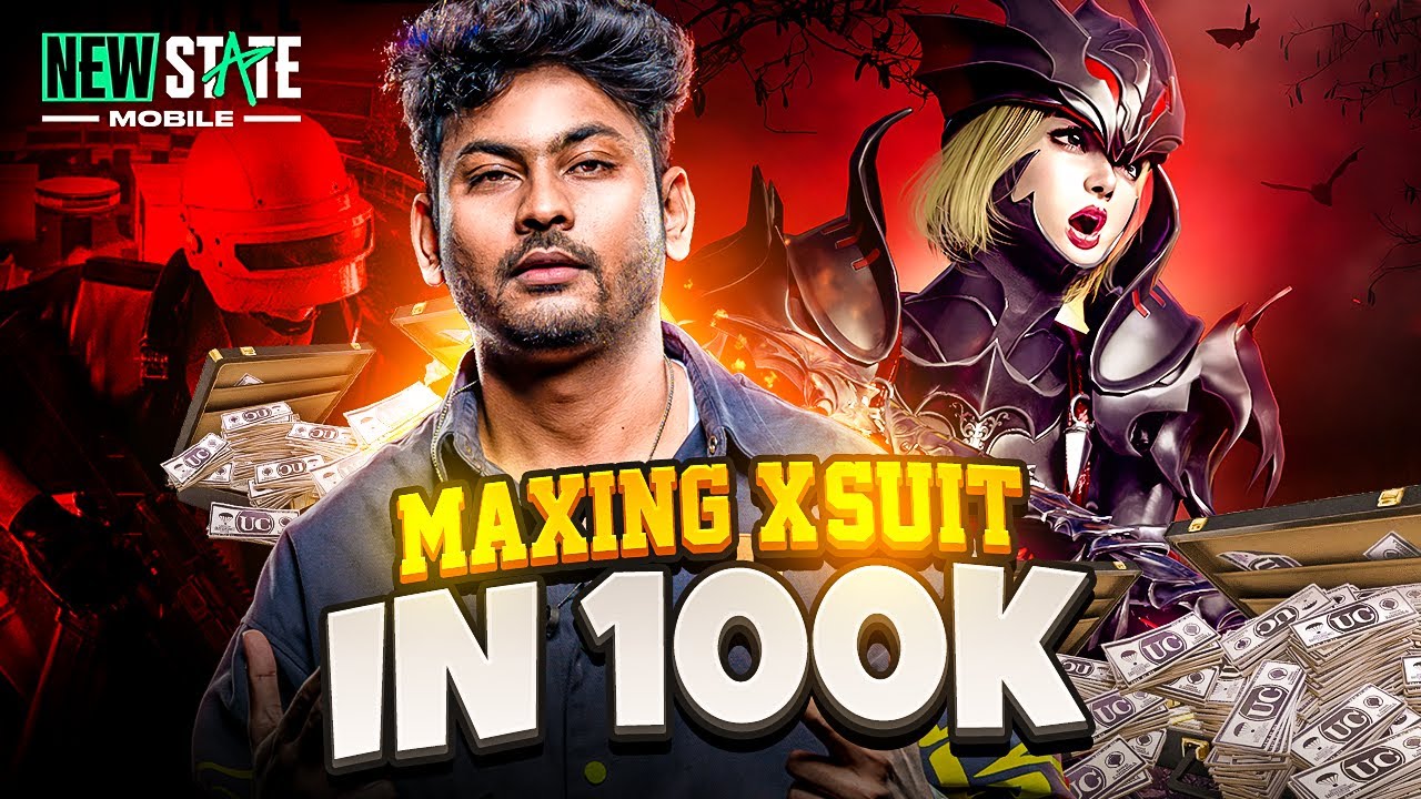 MAXING NEW X-SUIT IN 100,000 NC..??  ( PART 2 ) | BAD LUCK 😒☹️😤