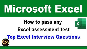 Top 10 Excel Interviews Questions – How to pass any Excel Assessment Test