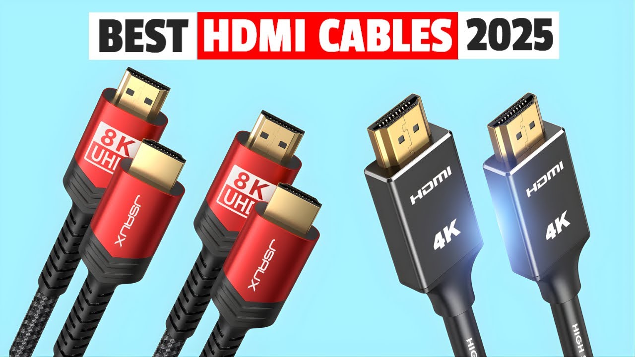 Лучшие кабели HDMI 2025 года — не покупайте неправильный кабель! (4K и 8K)