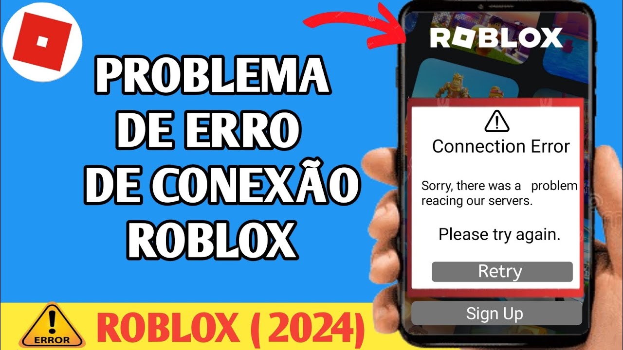 Como corrigir problema de erro de conexão no Roblox - 2024 - YouTube