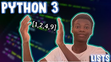 Python 3 Tutorial: The Basics (Part 3) - Lists